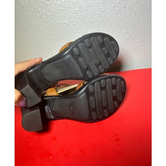 Kenneth Cole Unlisted brown leather sandals size 9.5 M - Picture 4 of 8